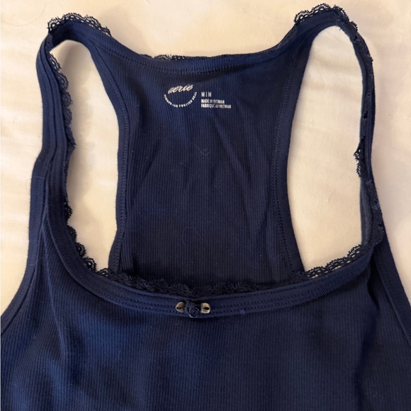 NWT Aerie Navy Blue Women's Tank Top sz Medium - Picture 2 of 3